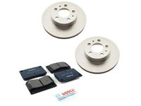 Front Disc Brake Revival Kit 240 260 (vented rotors) for Volvo