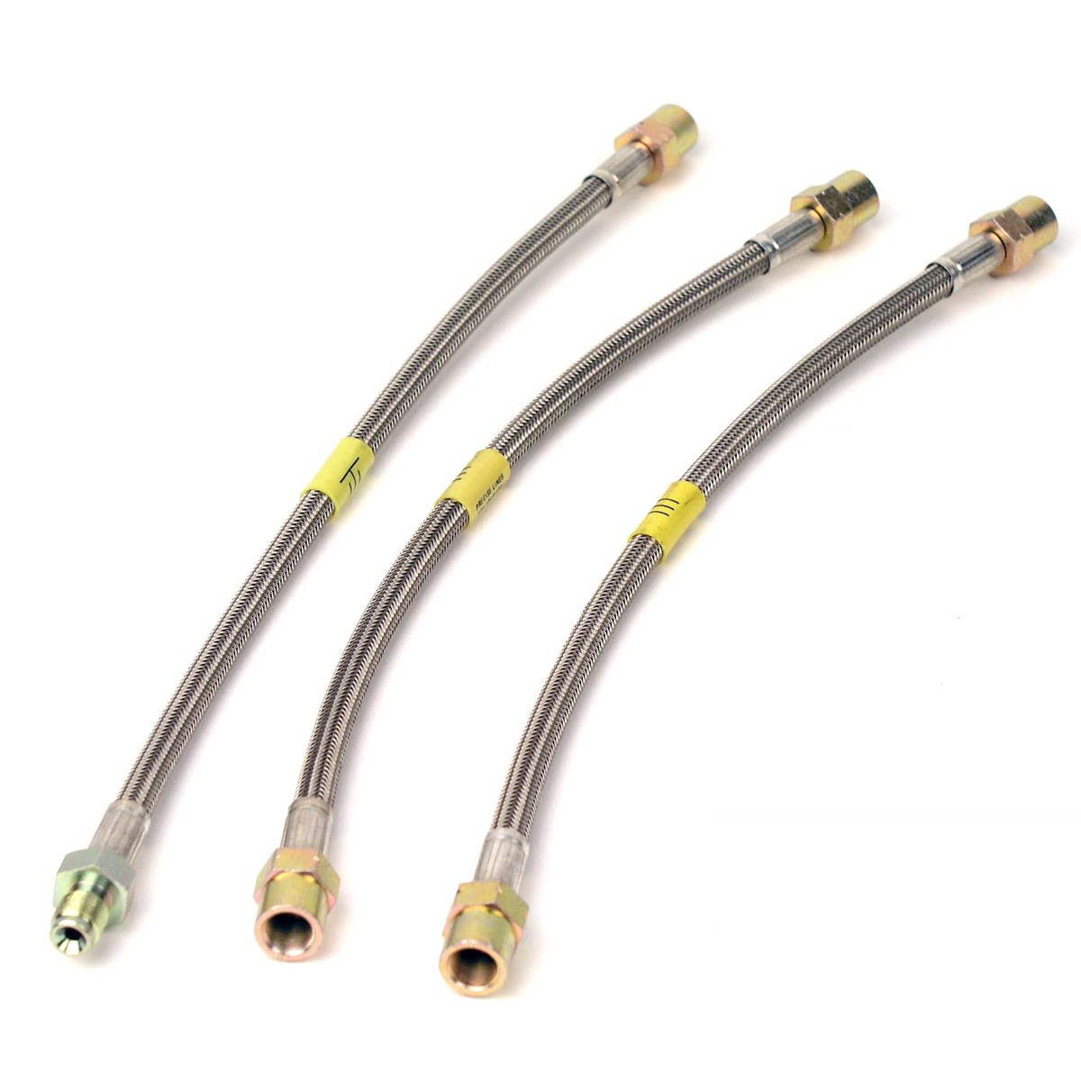 Stainless Steel Braided Brake Line Kit - 1988-1993 240 ABS - IPD 105529 ...